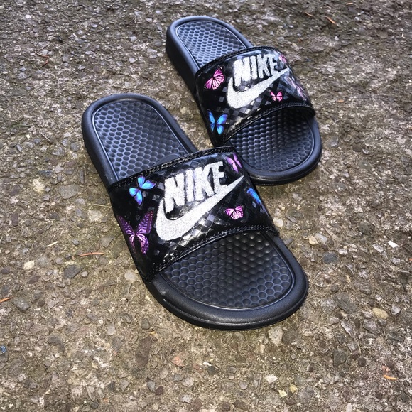 custom benassi slides